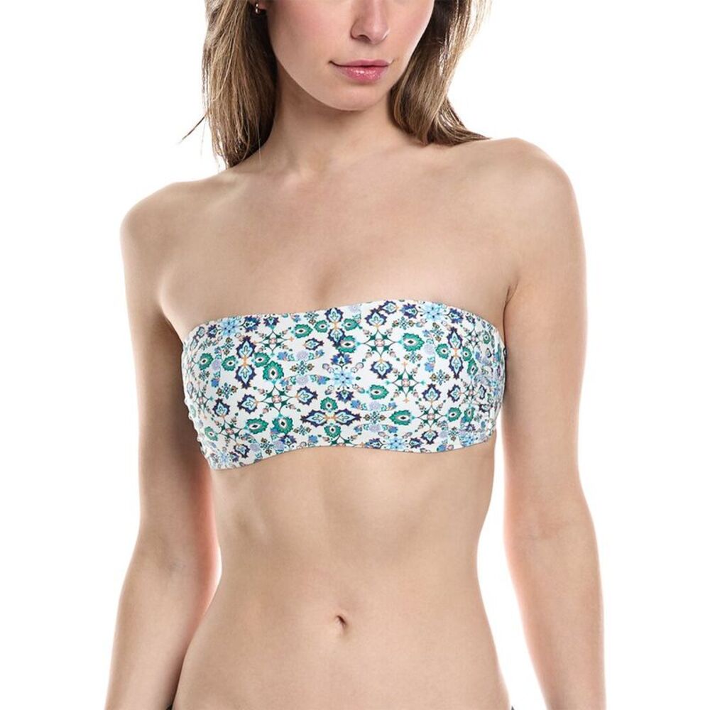 Monte And Lou Womens Monte & Lou Charmed Bandeau Top, Green